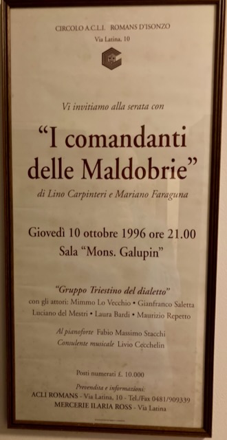 Locandina dello spettacolo Le Maldobrie