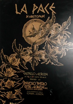 Manifesto dello spettacolo La Pace