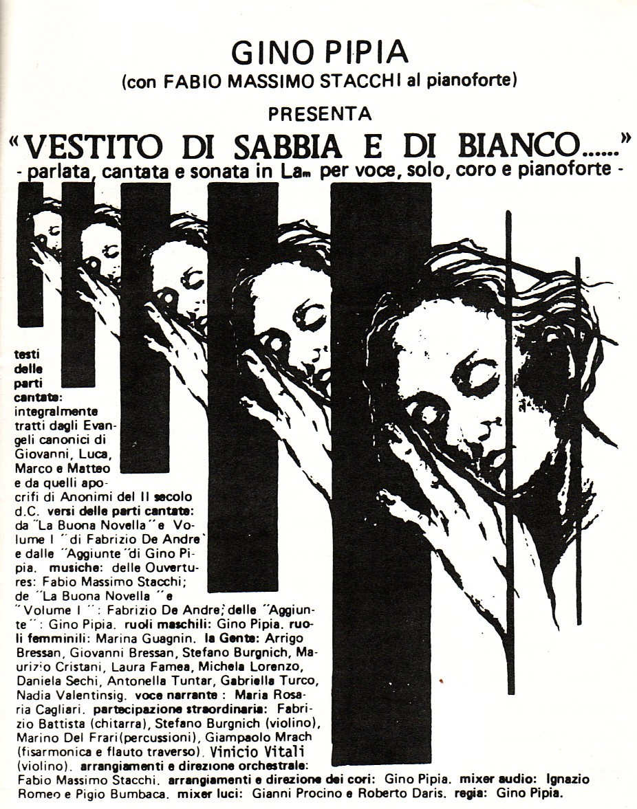Vestita di sabbia e di bianco