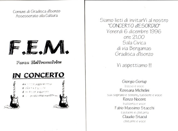 Locandina F.E.M.