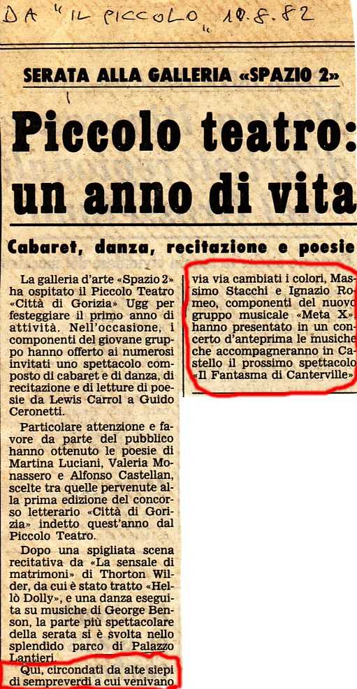 Articolo 2 - Il Piccolo, 10 agosto 1982
