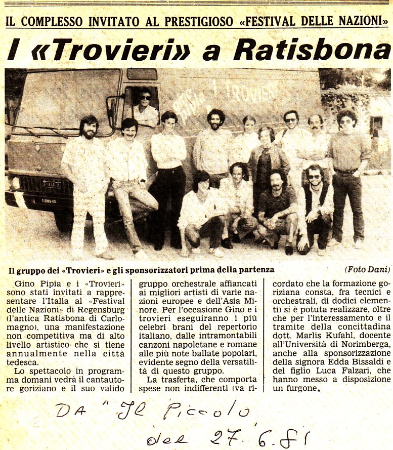 Articolo 1 - Il Piccolo, 27 giugno 1981