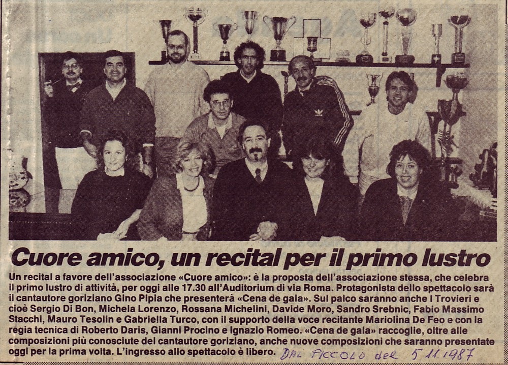 Articolo 5 - Il Piccolo, 5 novembre 1987